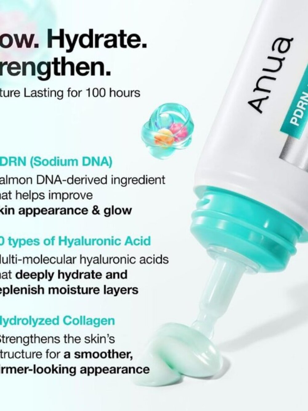 ANUA PDRN Hyaluronic Acid 100 Moisturizing Cream, 2.02 fl oz - Picture 10 of 10
